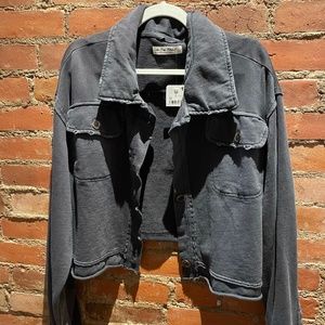 Saturday Boxy Cropped Shacket